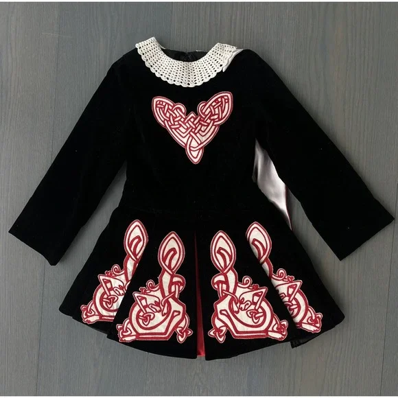 irish dancing dresses black Irish Dance "SUNRISE" Embellished Shiny Lycra Leotard